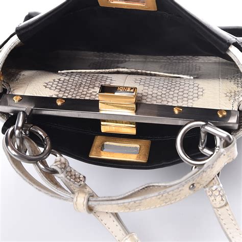 fendi mini peekaboo fashionphile|Fendi peekaboo mini sale.